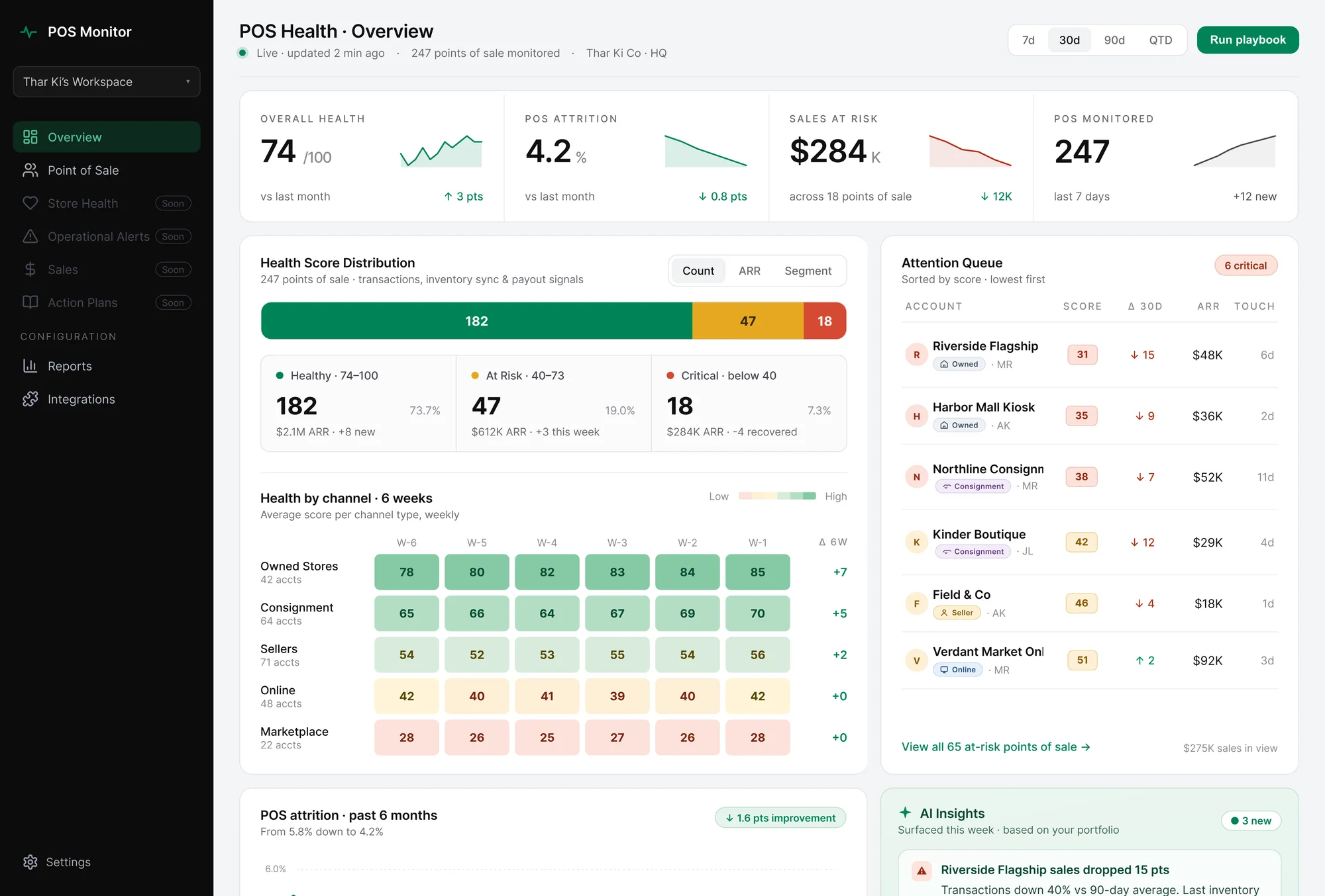 POS Health Monitor