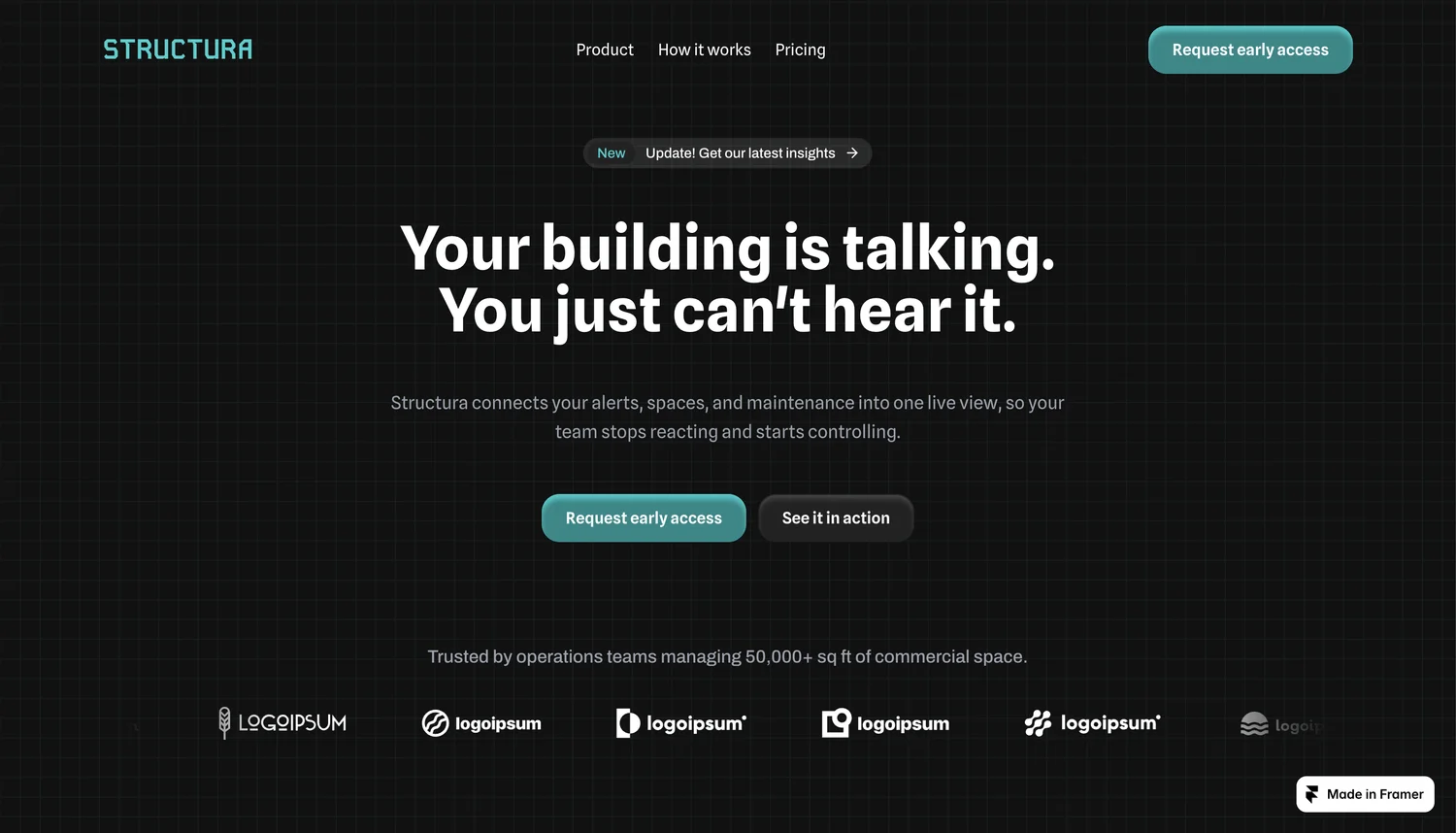 Structura landing page