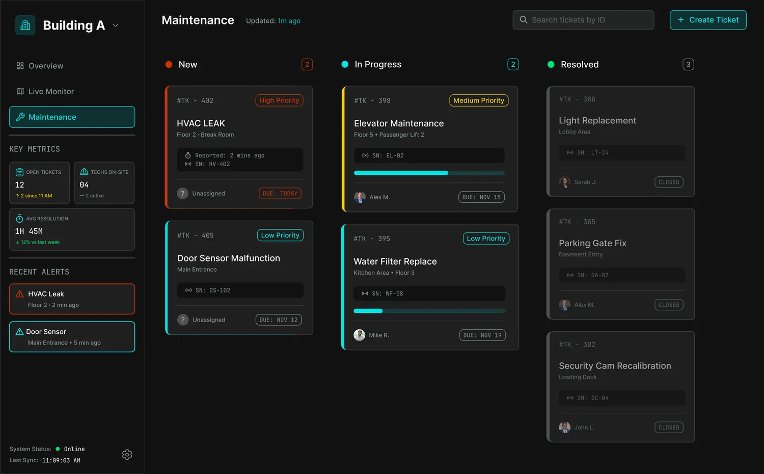Maintenance Kanban